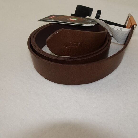 Levi's Leather Casual Belt Men's Size L Brown Slide Close - Picture 4 of 8